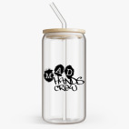 Банка с бамбуковой крышкой