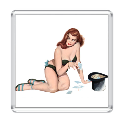 Магнит с принтом   Эмма