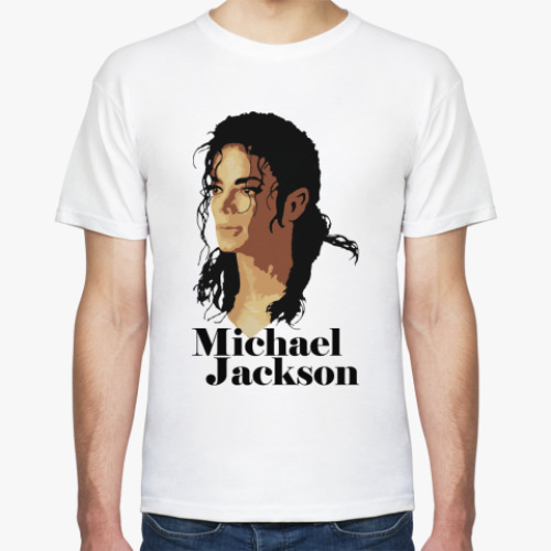 Футболка с принтом Michael Jackson