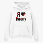 Толстовка худи оверсайз