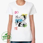 Женская футболка органик