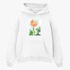 Толстовка худи оверсайз