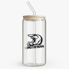 Банка с бамбуковой крышкой