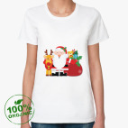 Женская футболка органик