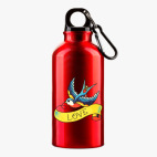 Металлическая бутылка 400 мл UV-DTF