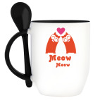 Кружка с ложкой