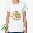 Женская футболка органик