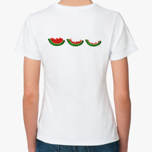 Классическая футболка  Арбуз