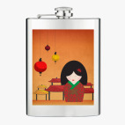 Фляжка стальная