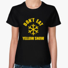 No yellow snow