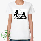 Женская футболка органик