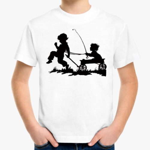 Детская футболка с принтом Коняшка