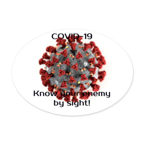 Виниловые наклейки COVID-19