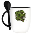 Кружка с ложкой