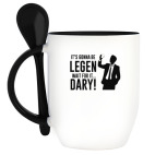 Кружка с ложкой