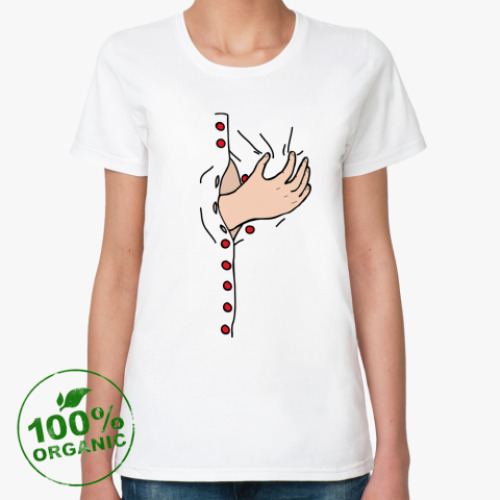 Женская футболка из органик-хлопка Рука