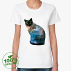 Женская футболка органик