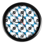 Настенные часы (с цифрами) абстрактная картинка иллюстрация