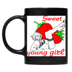 Кружка цветная UV-DTF