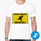 Мужская спортивная футболка