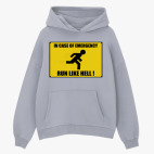 Толстовка худи оверсайз