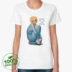 Женская футболка органик