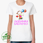 Женская футболка органик