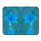 Коврик для мыши Кошечки - близнецы