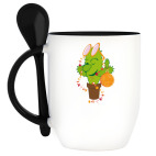 Кружка с ложкой