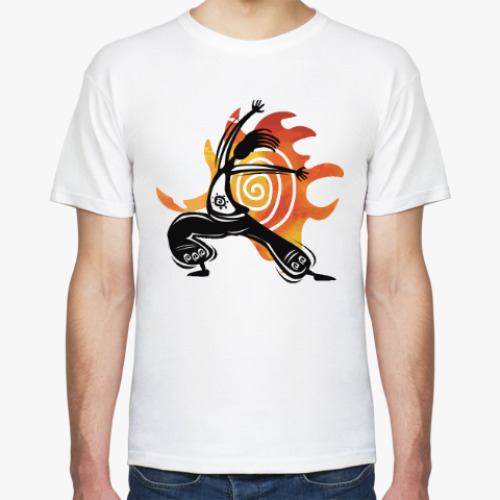 Футболка с принтом Yoga