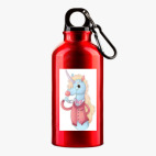 Металлическая бутылка 400 мл UV-DTF