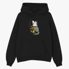 Толстовка худи оверсайз