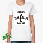 Женская футболка органик