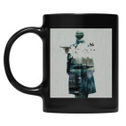 Кружка цветная UV-DTF