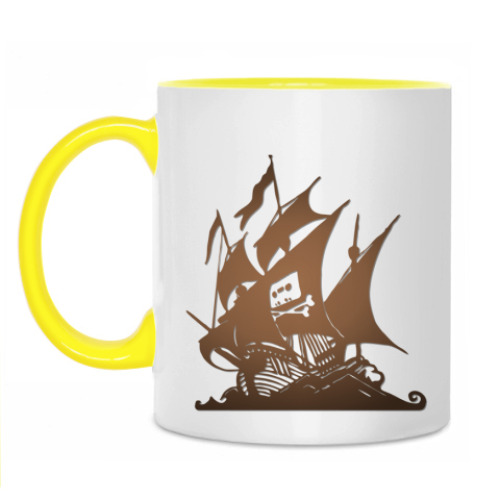 Кружка с принтом Piratebay