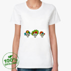 Женская футболка органик