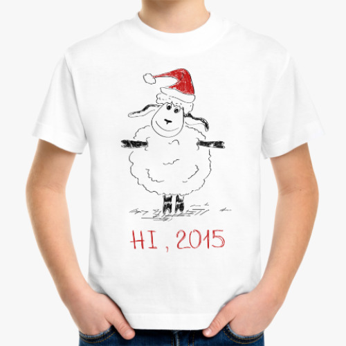 Детская футболка Овечка 2015