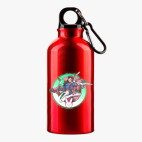 Металлическая бутылка 400 мл UV-DTF