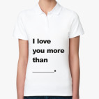 Женская рубашка поло