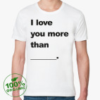 Мужская футболка органик