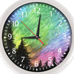 Лес и фантастическое небо