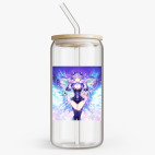 Банка с бамбуковой крышкой