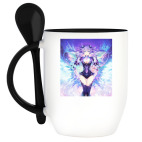 Кружка с ложкой