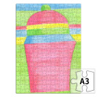 Пазл  &#039;Пирожное&#039;