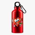 Металлическая бутылка 400 мл UV-DTF