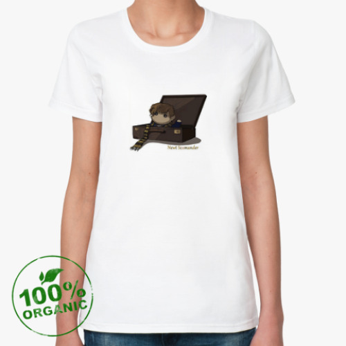 Женская футболка из органик-хлопка Newt Scamander