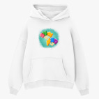 Толстовка худи оверсайз