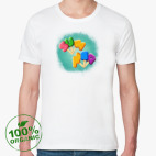 Мужская футболка органик