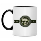 Кружка двухцветная