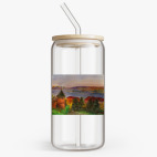 Банка с бамбуковой крышкой